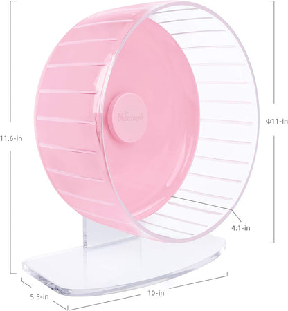 Niteangel Super-Silent Hamster Exercise Wheels: - Quiet Spinner Hamster Running Wheels with
