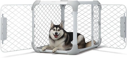 DIGGS Evolv Dog Crate - Slim, Durable Dog Kennel with Removable Ceiling Panel and Modular Design