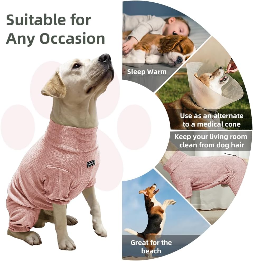Dog Pyjamas PJS Sweater Clothing and Loungewear Suitable for Large to Giant Breeds of Dogs
