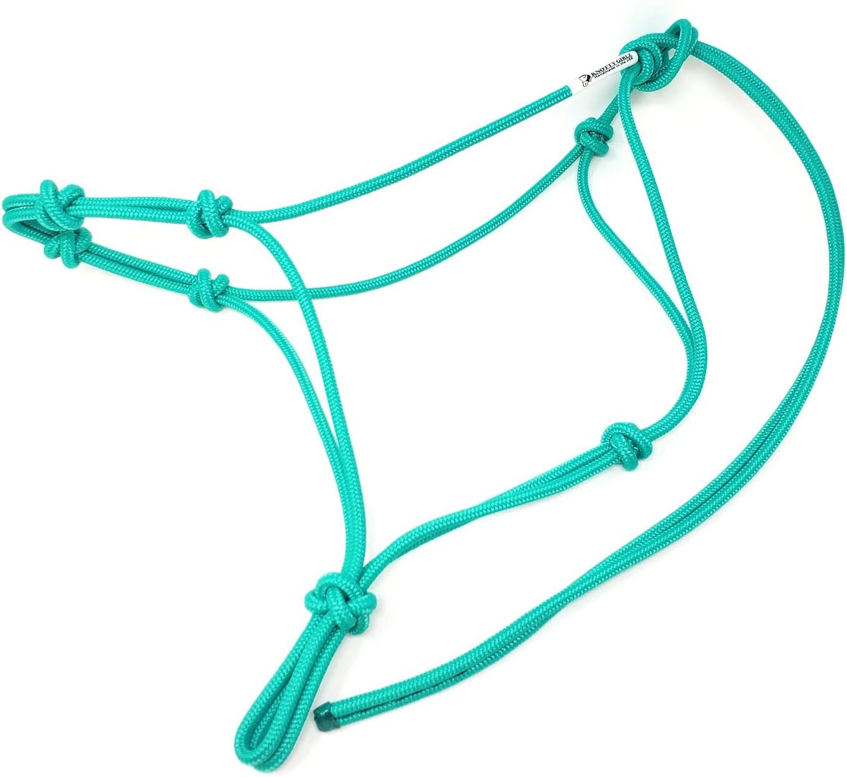 Horse Rope Training Halter - 4 Knot 1/4" Stiff Halter Cord - Used by Famous Trainers Multiple Sizes