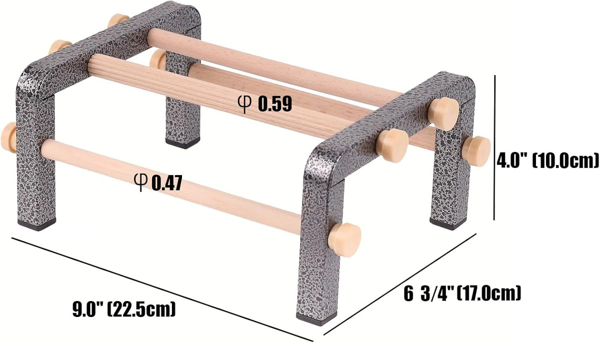 Small Bird Parrot Training Perch Stand for Parakeet Budgies Cockatiel Conure, Durable Heavy Duty