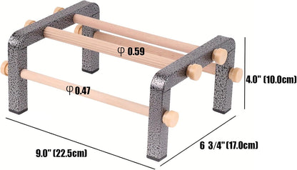 Small Bird Parrot Training Perch Stand for Parakeet Budgies Cockatiel Conure, Durable Heavy Duty