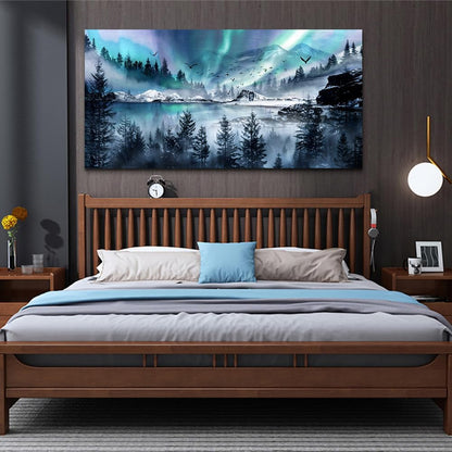 hyidecorart Modern Canvas Wall Art For Office Large Wall Decorations For Living Room Stretched And