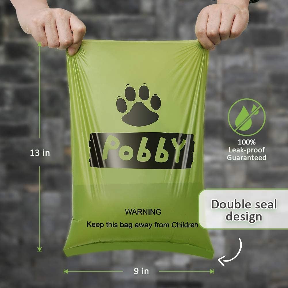 Dog Poop Bags Rolls 540 Count, Unscented Refill Rolls, 9" X 13" Doggie Poop Bags, Dog Waste Bags BY