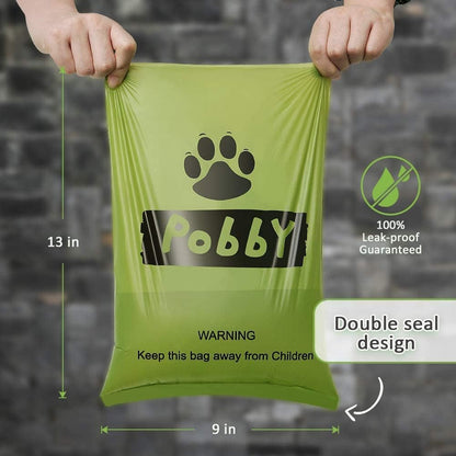 Dog Poop Bags Rolls 540 Count, Unscented Refill Rolls, 9" X 13" Doggie Poop Bags, Dog Waste Bags BY