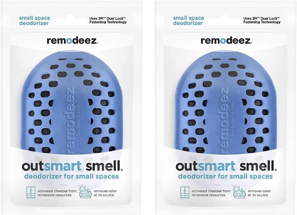 Remodeez Litter Box Deodorizer and Cat Odor Trapper, Made From Natural Renewable Coconut Shell
