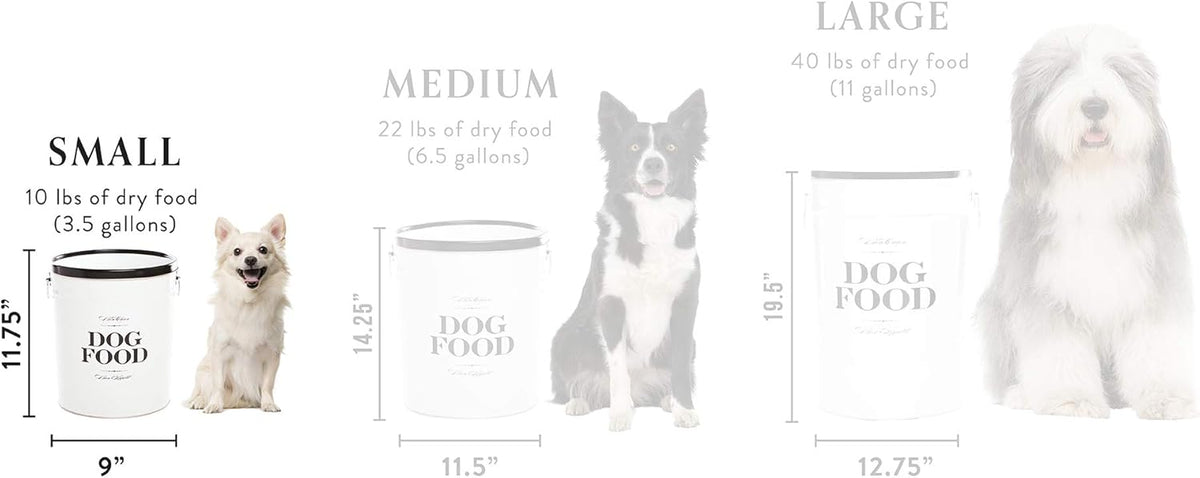 Harry Barker Pet Food Storage Collection, Bon Chien Food Storage - Small