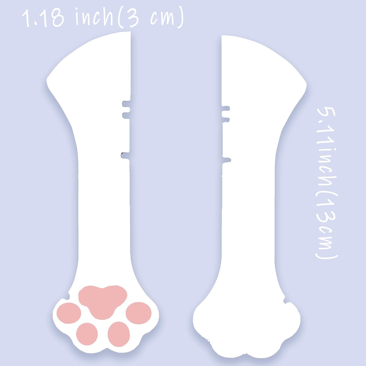 Meow&Woof Cat Wet Food Spoon, Mini Spatula for Pet Canned Food, BPA Free Can Spoons for Animal
