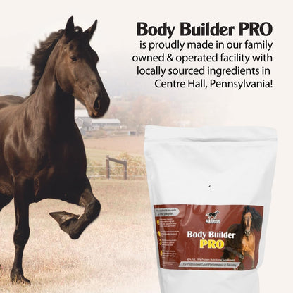 Body Builder Pro, Horse Weight Gain Supplement, Premium High Fat Energy Booster, with Whey Isolate