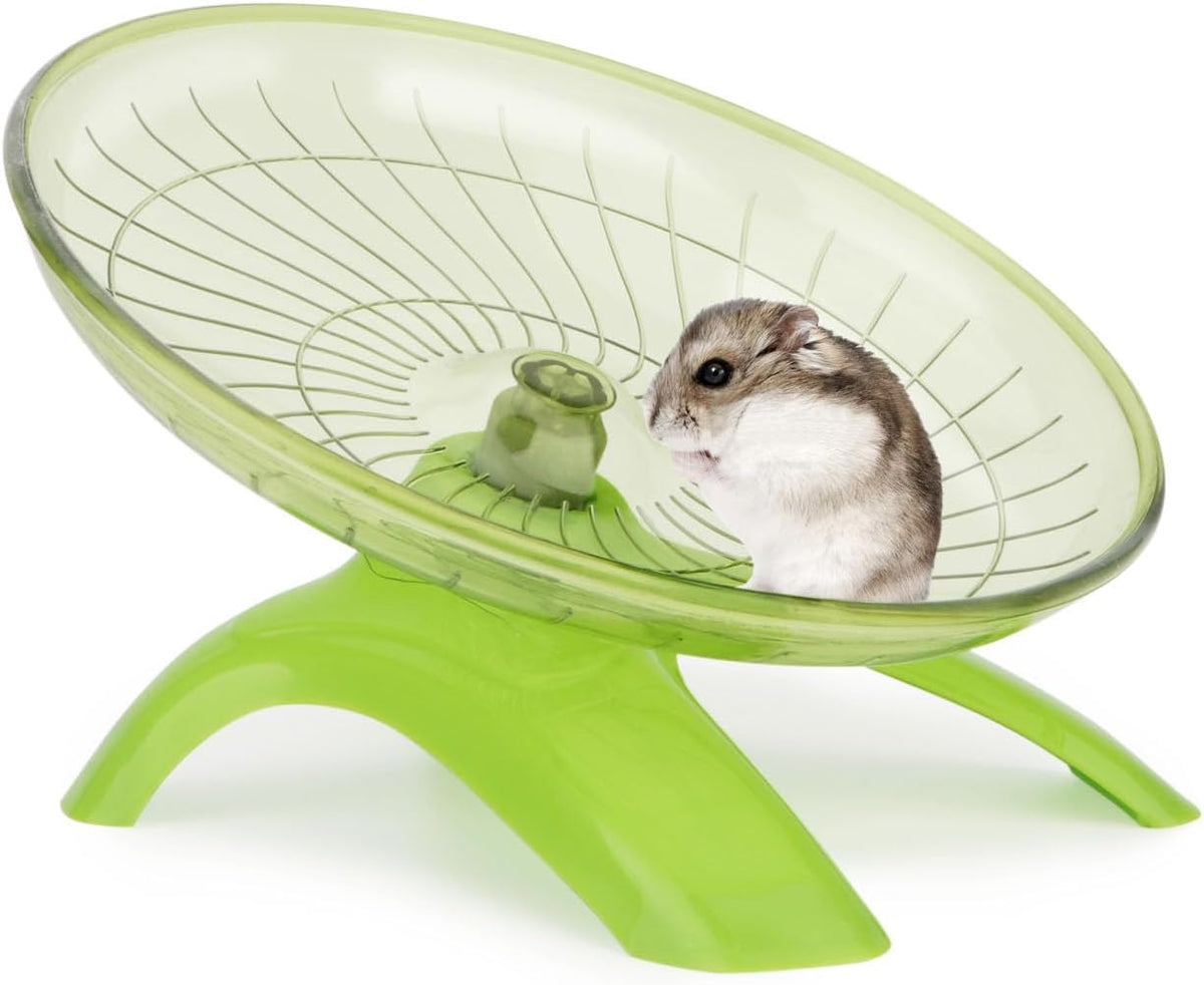Hamster Wheel Flying Saucer Silent Exercise Wheel Running Wheel for Hamsters, Gerbils, Mice and