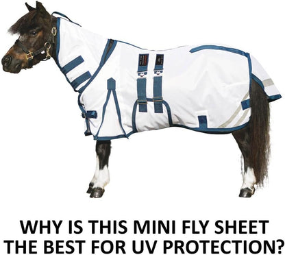 Schneiders Soft Interlock Mesh II Horse Fly Sheets | Superior UV & Insect Protection | Versatile