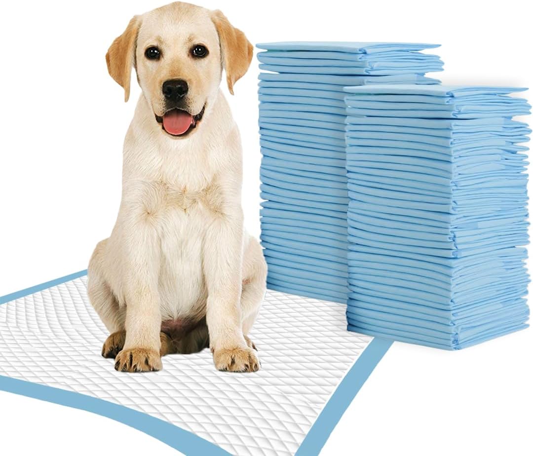 TBM Puppy Pads 100 Count - 23.6" x 23.6" - Super Absorbent Pee Pads for Dogs - Premium Leak-Proof