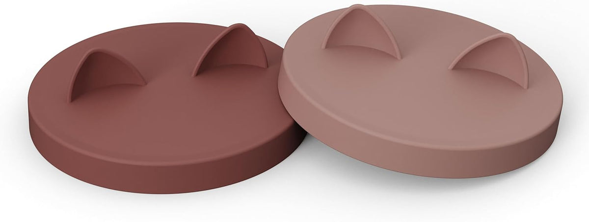 OHMO 2 Pack Pet Food Can Lids, (12.5-14oz) BPA Free Silicone Covers for Cat and Dog Food Cans