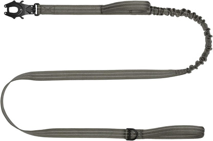 ICEFANG Tactical Dog Leash,K9 Training Walking Bungee Lead with 2 Control Handle,Heavy Duty Quick