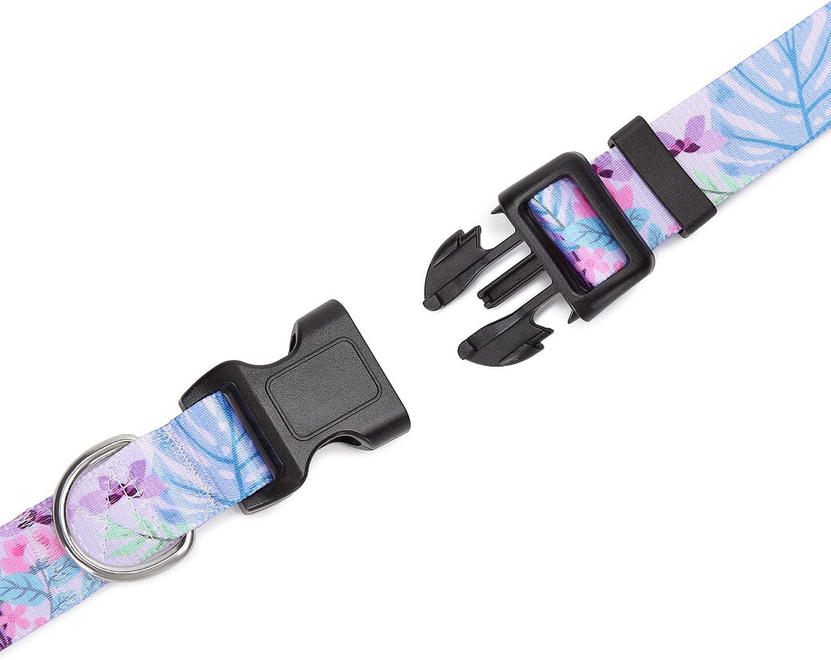 Mercano Adjustable Dog Collar - Special Design Patterns, Soft Nylon Comfortable Durable Pet Collar