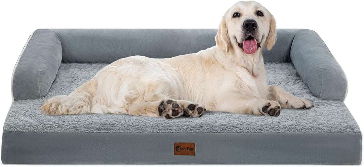 Orthopedic Dog Beds for Extra Large Dogs, Waterproof Dog Beds XLarge, Memory Foam Dogs Couch Beds