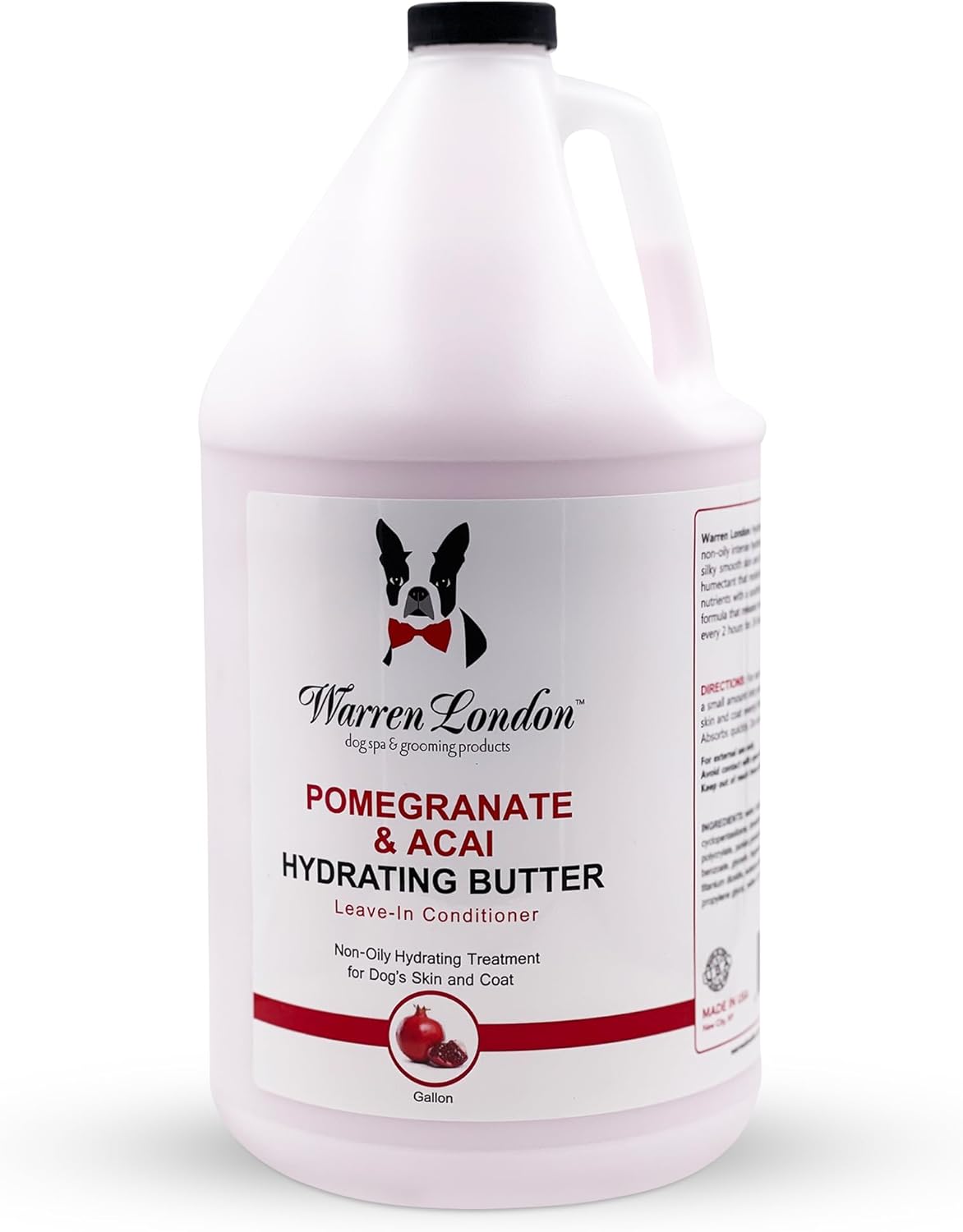Warren London - Hydrating Butter and Leave-in Conditioner for Dogs Skin and Coat - Pomegranate &
