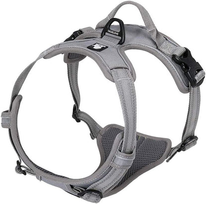 TRUE LOVE Adjustable No-Pull Dog Harness Reflective Pup Vest Harnesses Comfortable Control