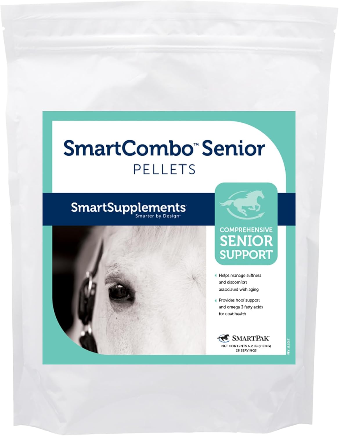 SmartCombo Senior Pellets | Joint, Hoof, Skin, and Coat Supplement For Senior Horses | Contains