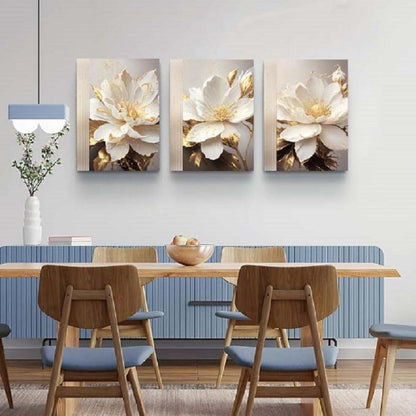 Yxbhhym Flower Canvas Wall Decor Living Room Bathroom Wall Art Paintings for Bedroom Wall Art