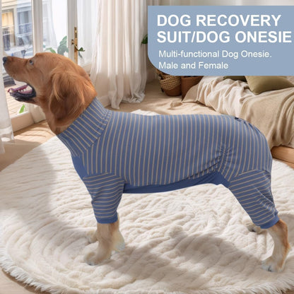 Dog Pyjamas PJS Sweater Clothes and Home Clothing Suitable for Medium to Large Breeds of Dogs, Dog