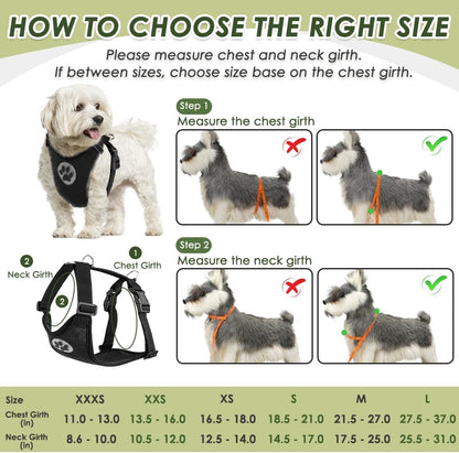 SlowTon Dog Seat Belt Harness for Car, Dog Car Harness Adjustable Mesh Breathable & Dog Seatbelt