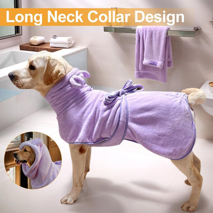 Giant Dog Bath Bubble, Quick Drying Super Absorbent Used for After Bathing, Warm Dog Towels