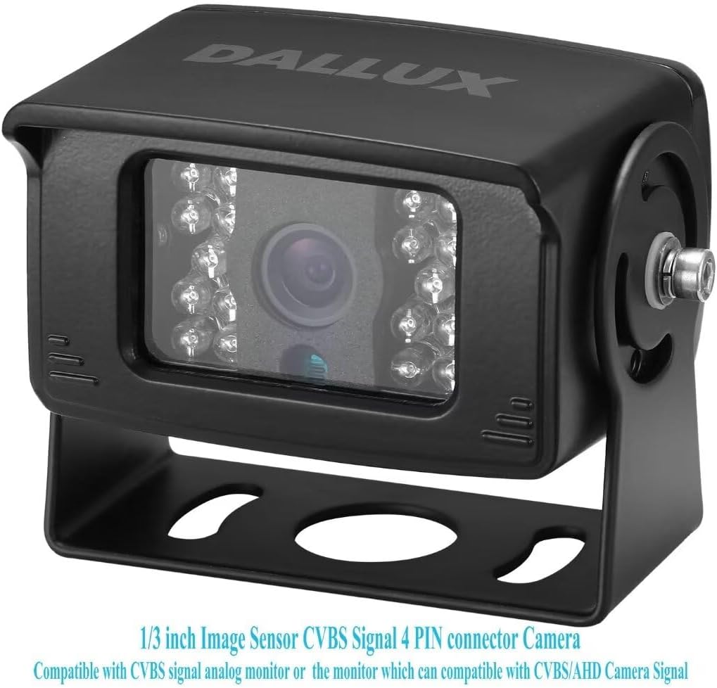 Bus Truck Vehicle Backup Cameras Wide View Angle cab cam Rearview Reverse Waterproof Night Vision 4