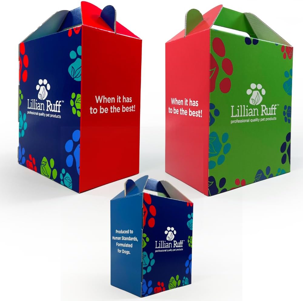 Lillian Ruff Starter Pack Gift Set for Dogs | Oatmeal Shampoo, Oatmeal Conditioner, Waterless