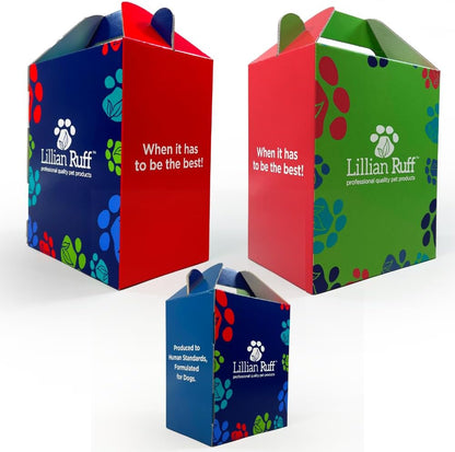 Lillian Ruff Starter Pack Gift Set for Dogs | Oatmeal Shampoo, Oatmeal Conditioner, Waterless