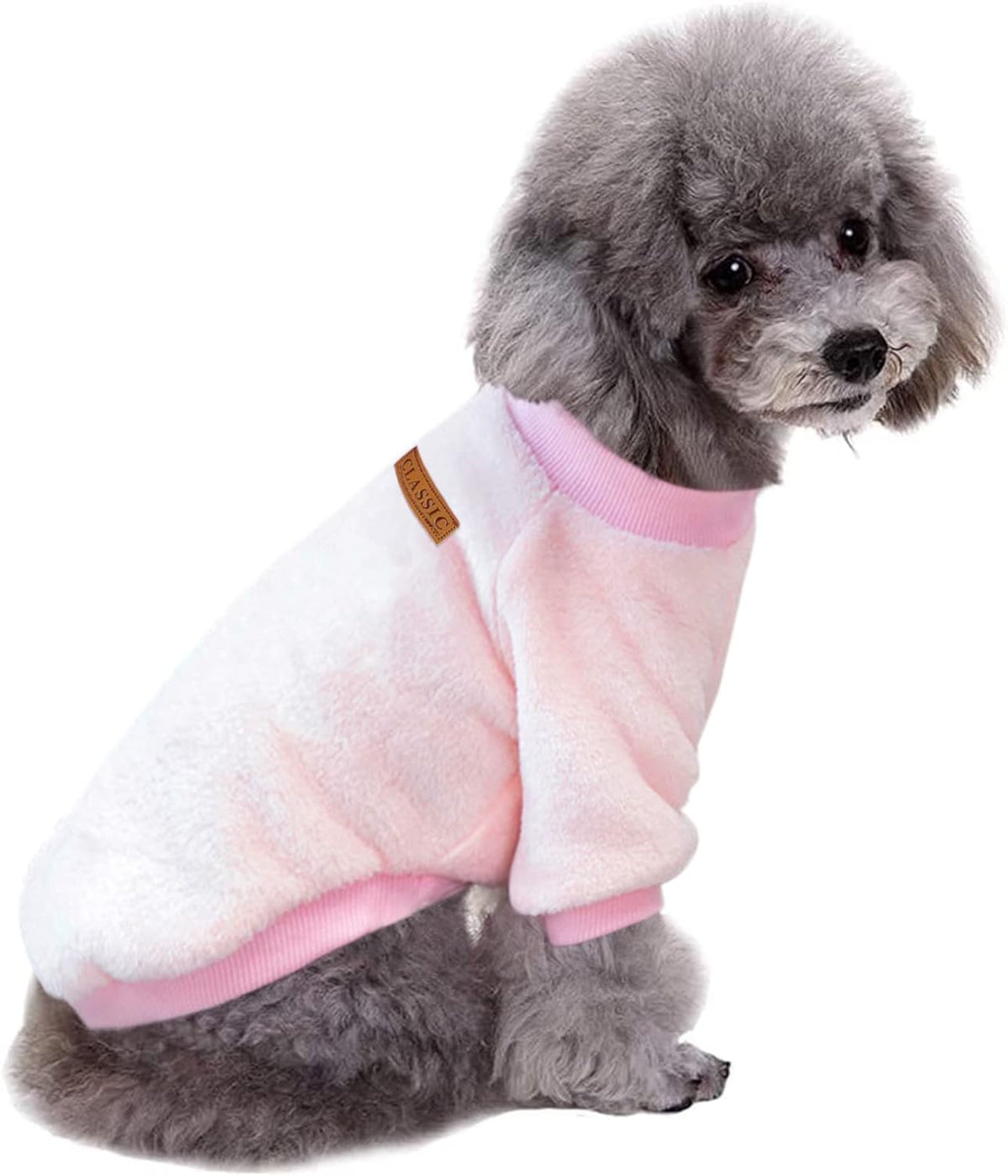 Jecikelon Pet Dog Clothes Dog Sweater Soft Thickening Warm Pup Dogs Shirt Winter Puppy Sweater for