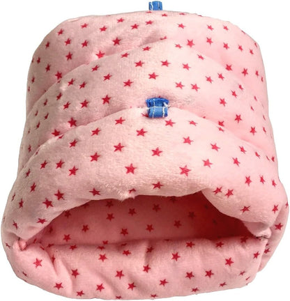 WOWOWMEOW Small Animals Warm Hanging Cage Cave Bed for Hamsters, Guinea-Pigs, Rats, Rabbit and