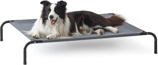 Love's cabin Elevated Cooling Dog Bed for Large Dogs, Portable Indoor & Outdoor Raised Pet Dog Cat