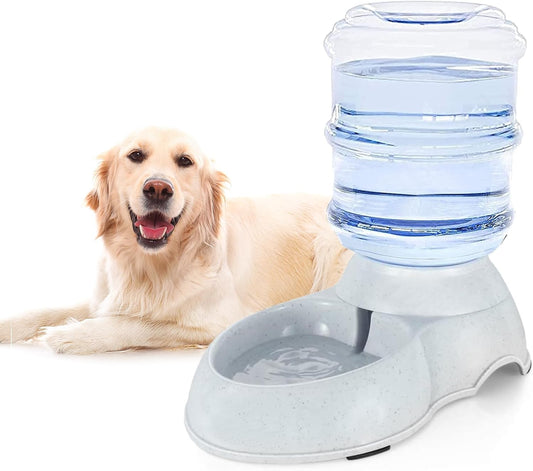 Pet Water Dispenser Station for Large Dogs and Cats,3 Gallon/11L Gravity Automatic Feeder, Cat Dog