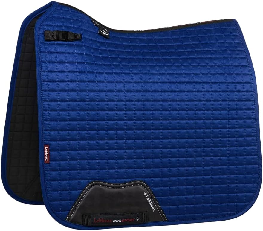 LeMieux Suede Dressage Square - English Saddle Pads for Horses - Equestrian Riding Equipment and