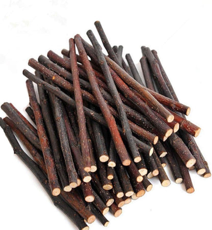 500g Apple Sticks Small Animals Molar Wood Toys for Rabbits Chinchillas Guinea Pig Hamster Gerbil