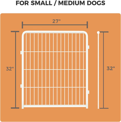 FXW Homeplus Unleashed Indoor Dog Playpen - Stress-Free and Safe Play, Heavy Duty 32 Inch 4 Wire