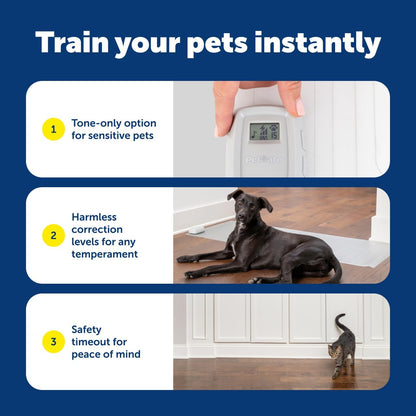 PetSafe ScatMat Indoor Pet Training Mats - Helps Prevent Furniture Climbing - Adjustable Correction