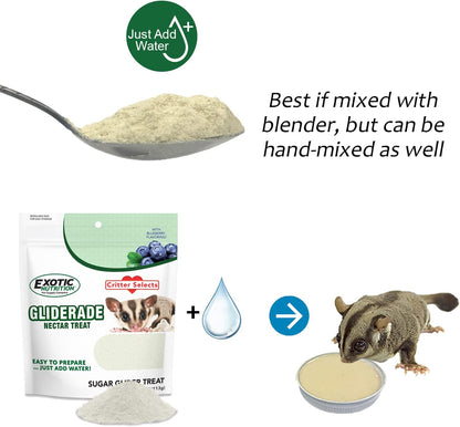 Gliderade Nectar - Vitamin-Enriched Healthy Nectar Supplement - Powdered Mix - Provides Necessary