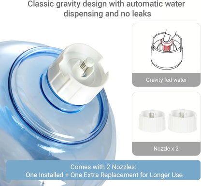 Pet Water Dispenser for Large Dogs and Multi-Pet, 3 Gallon Dog Water Bowl Dispenser, Basic