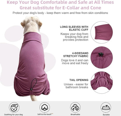 Dog Pyjamas PJS Sweater Clothes and Home Clothing Suitable for Medium to Large Breeds of Dogs, Dog