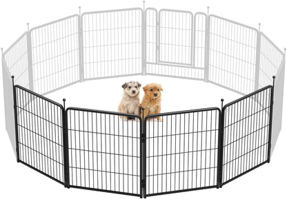 FXW Rollick Unleashed Dog Playpen for Indoor, Yard, RV Camping, 32 inch 4 Panels for Small and