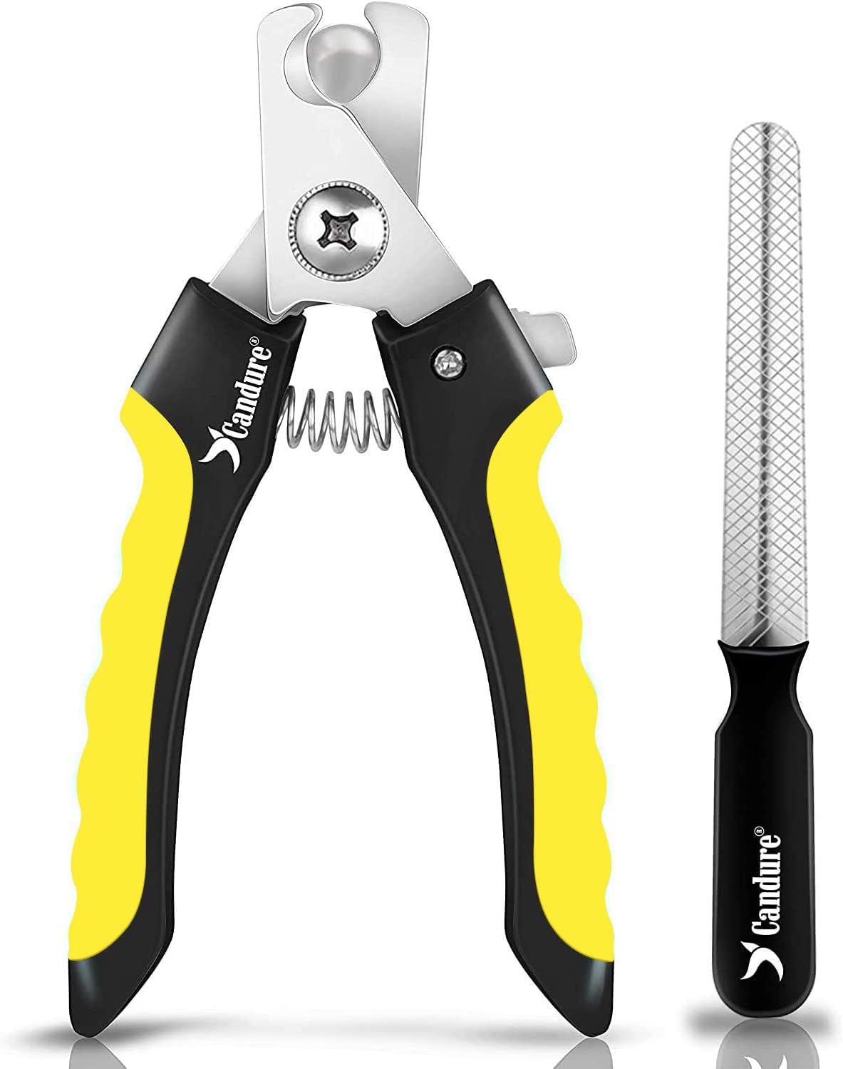 Candure Dog Nail Clippers for Pet Grooming - Professional Cat Nail Trimmers Suitable for Small to
