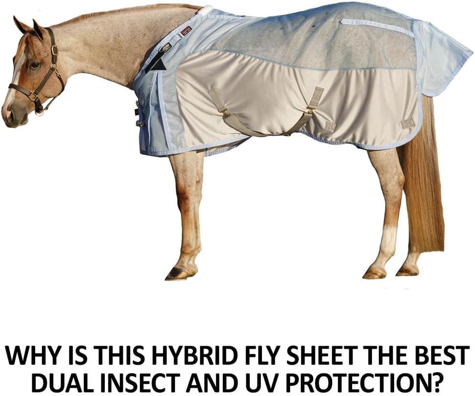 Schneiders Adjusta-Fit Mosquito Mesh Hybrid II Horse Fly Sheets | Ultimate Insect & UV Protection