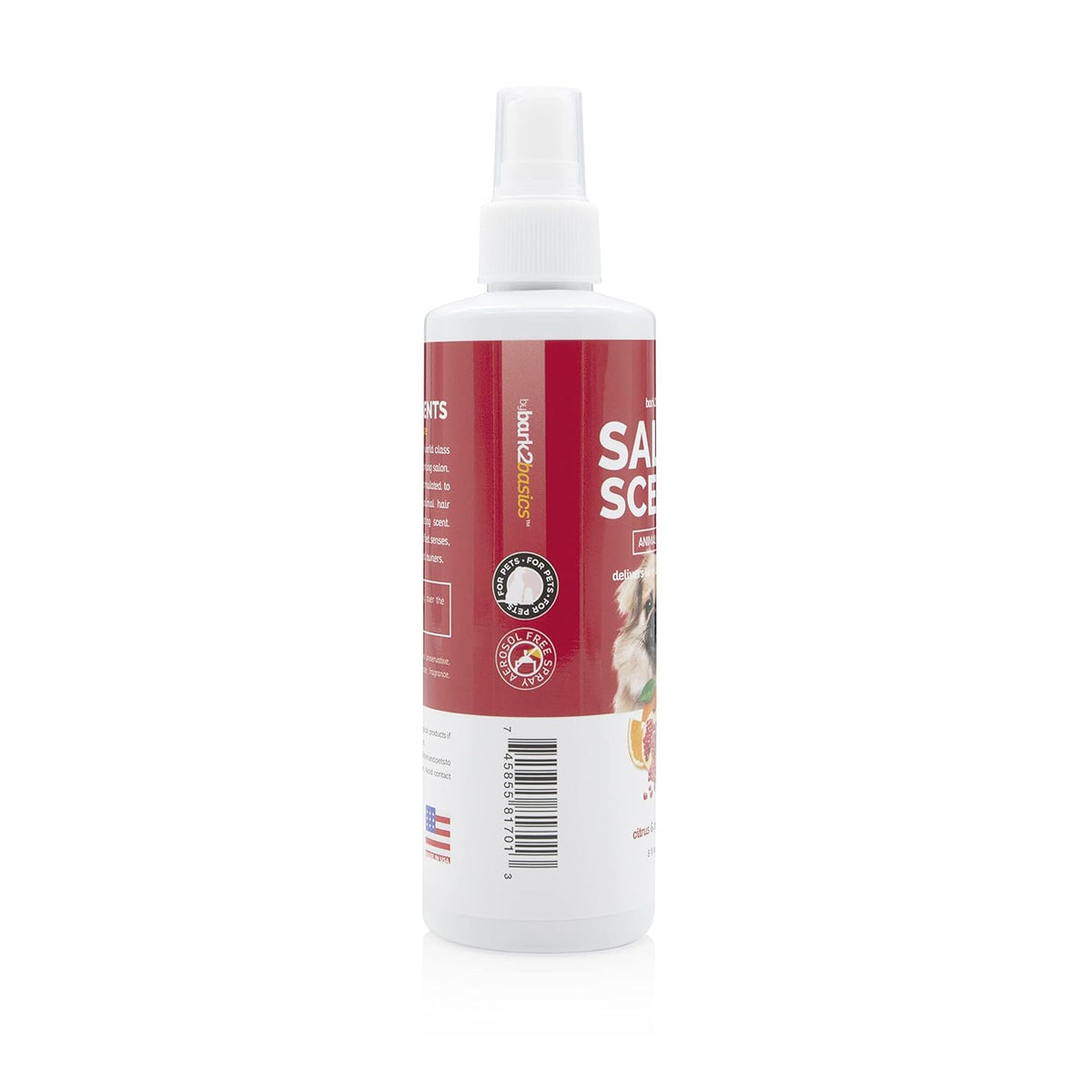 Bark2Basics Salon Scents Pet Grooming Cologne - 8 oz, Natural Professional Groomer Perfume for Dogs