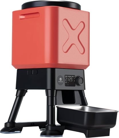 14L Automatic Dog Feeder for Large Breed – Extra Large Capacity, Anti-Blockage, Timed Auto Dog Food