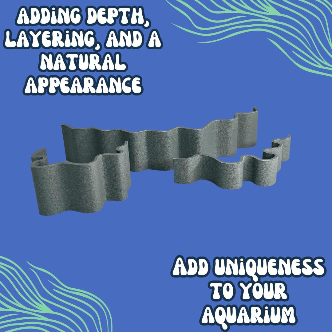 REEFSHAPE Aquarium or Terrarium Substrate Cliffs Combo Pack | Separate Substrate Layers in