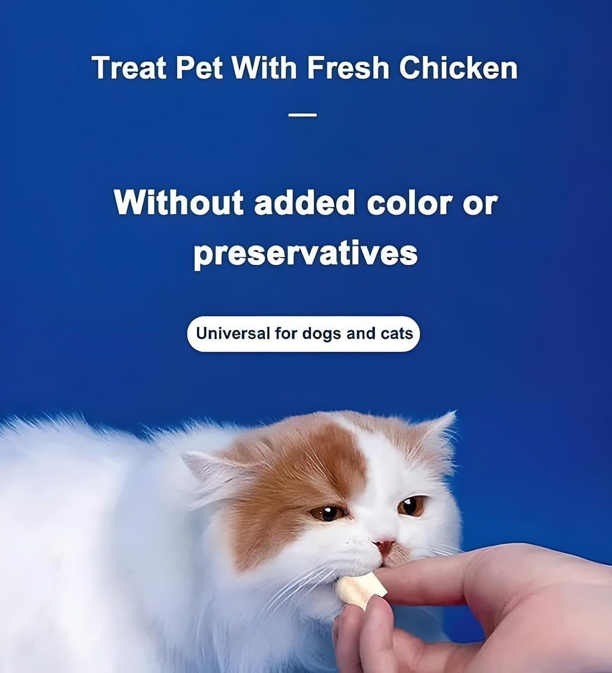 Organic Freeze Dried Dog & Cat Treats - Single Ingredient, Grain Free Food Toppers for Healthy