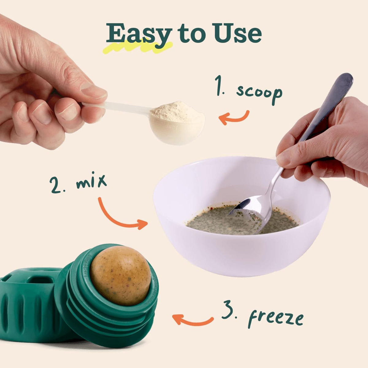 WOOF Dog Pupsicle Mix - Easy-to-Make DIY Pupsicle Refills - Tasty, Healthy Pupsicle Mix - Wholesome