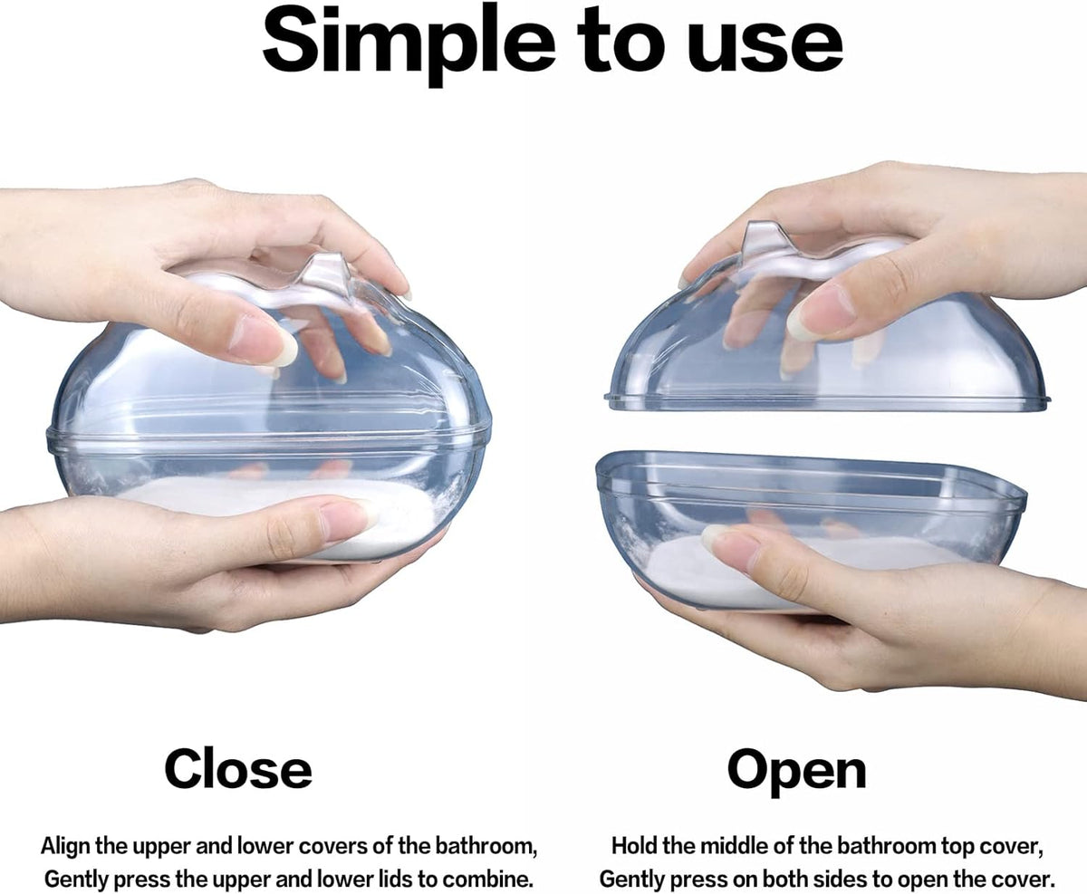 Hamster Bathtub,Hamster Bathroom,Small Animal Habitat Décor,Sand Bath Container Transparent